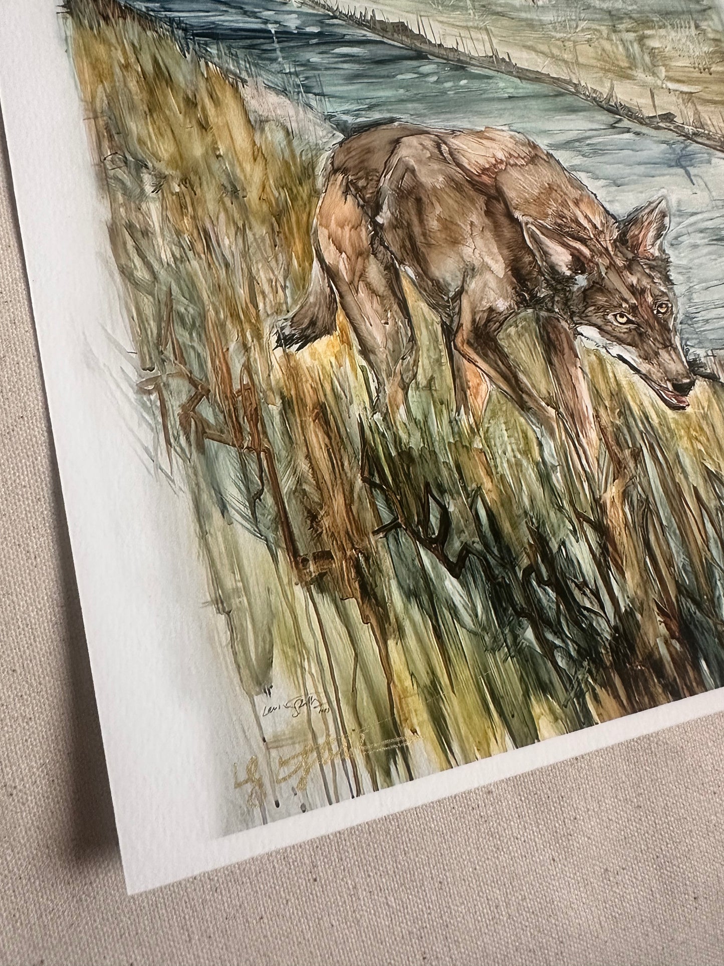 PRINT SALE! “Resurgence of the Red Wolf” archival Giclee print