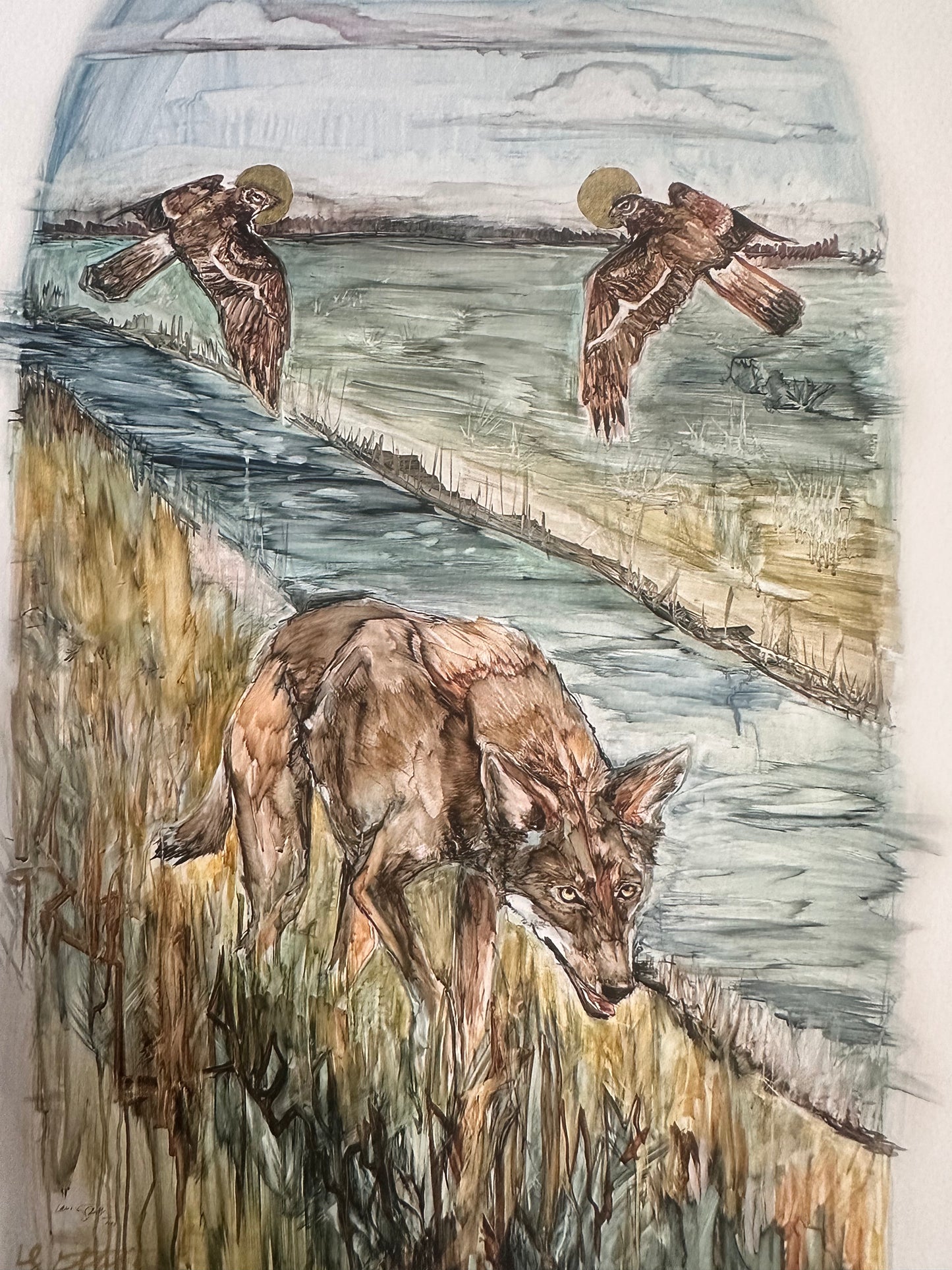 PRINT SALE! “Resurgence of the Red Wolf” archival Giclee print