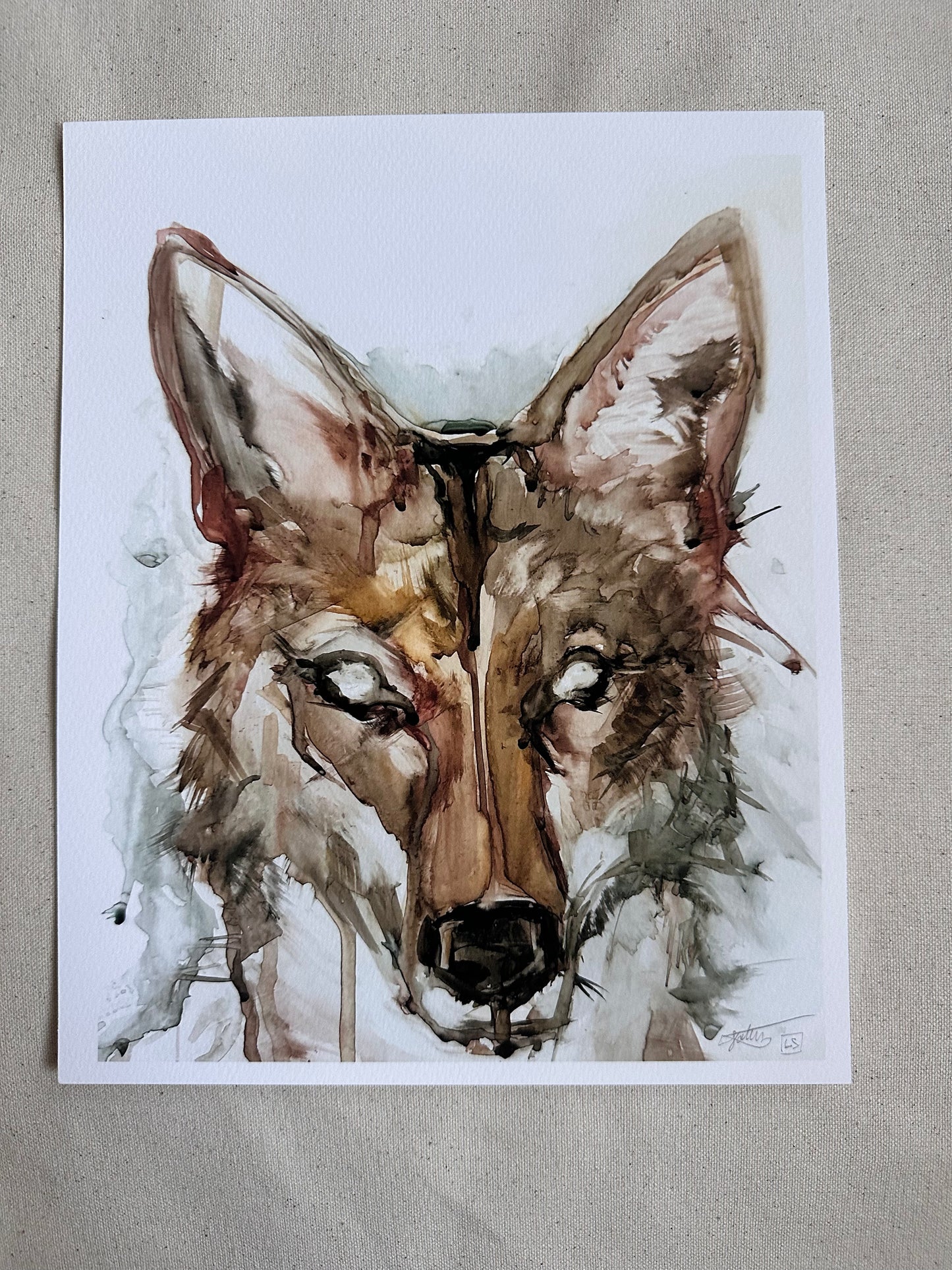 PRINT SALE! “Ghost dog / Coyote” archival Giclee print