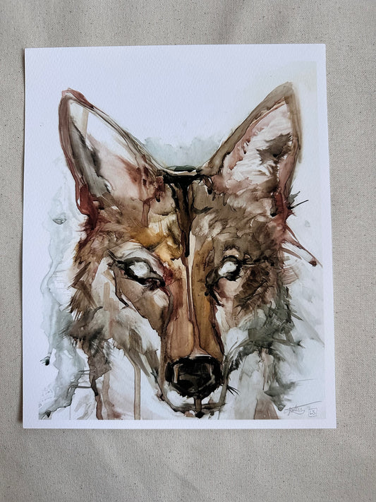 PRINT SALE! “Ghost dog / Coyote” archival Giclee print