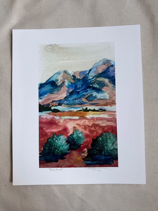 PRINT SALE! “Red Sands” archival Giclee print