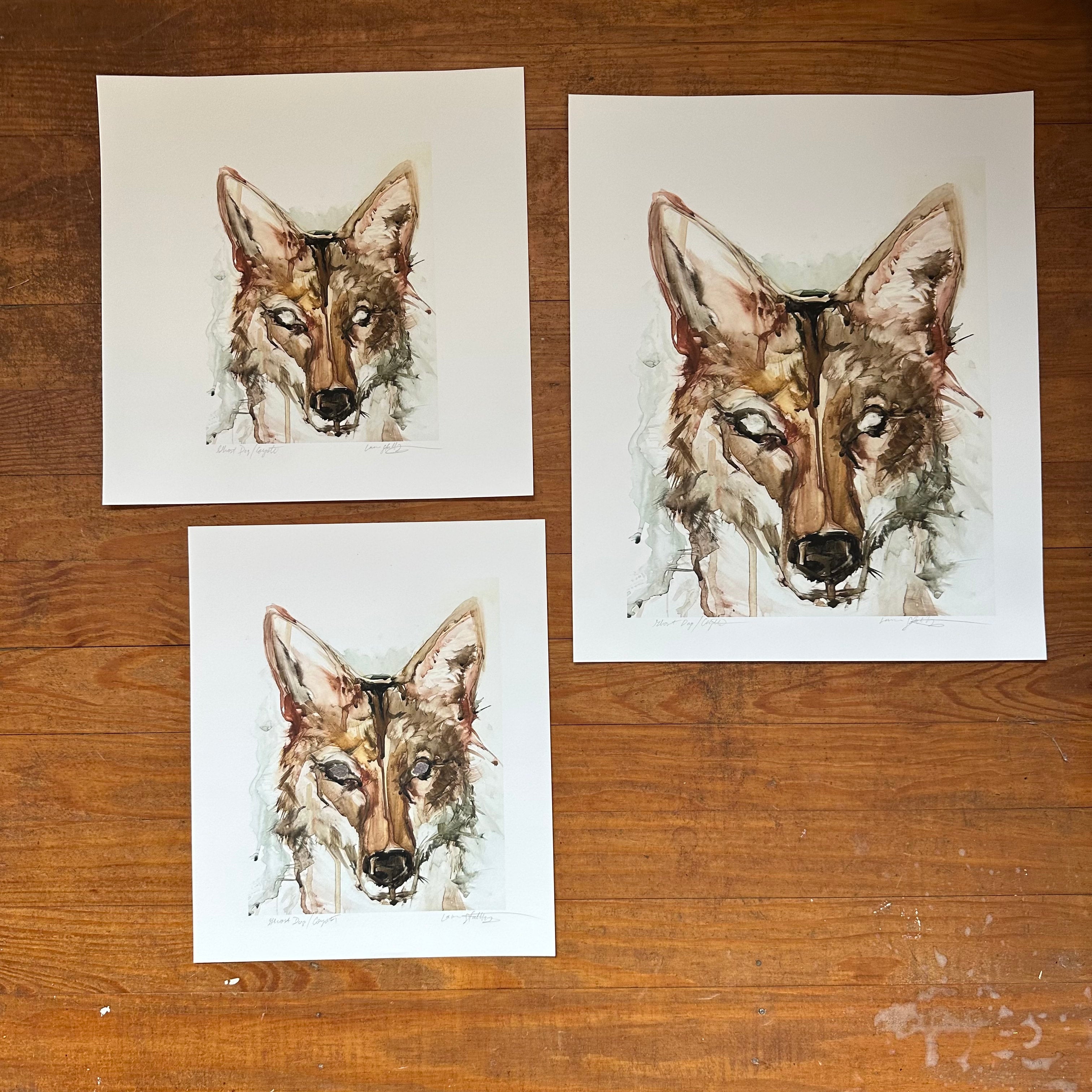 Archival Giclee Print - “Ghost Dog / Coyote”