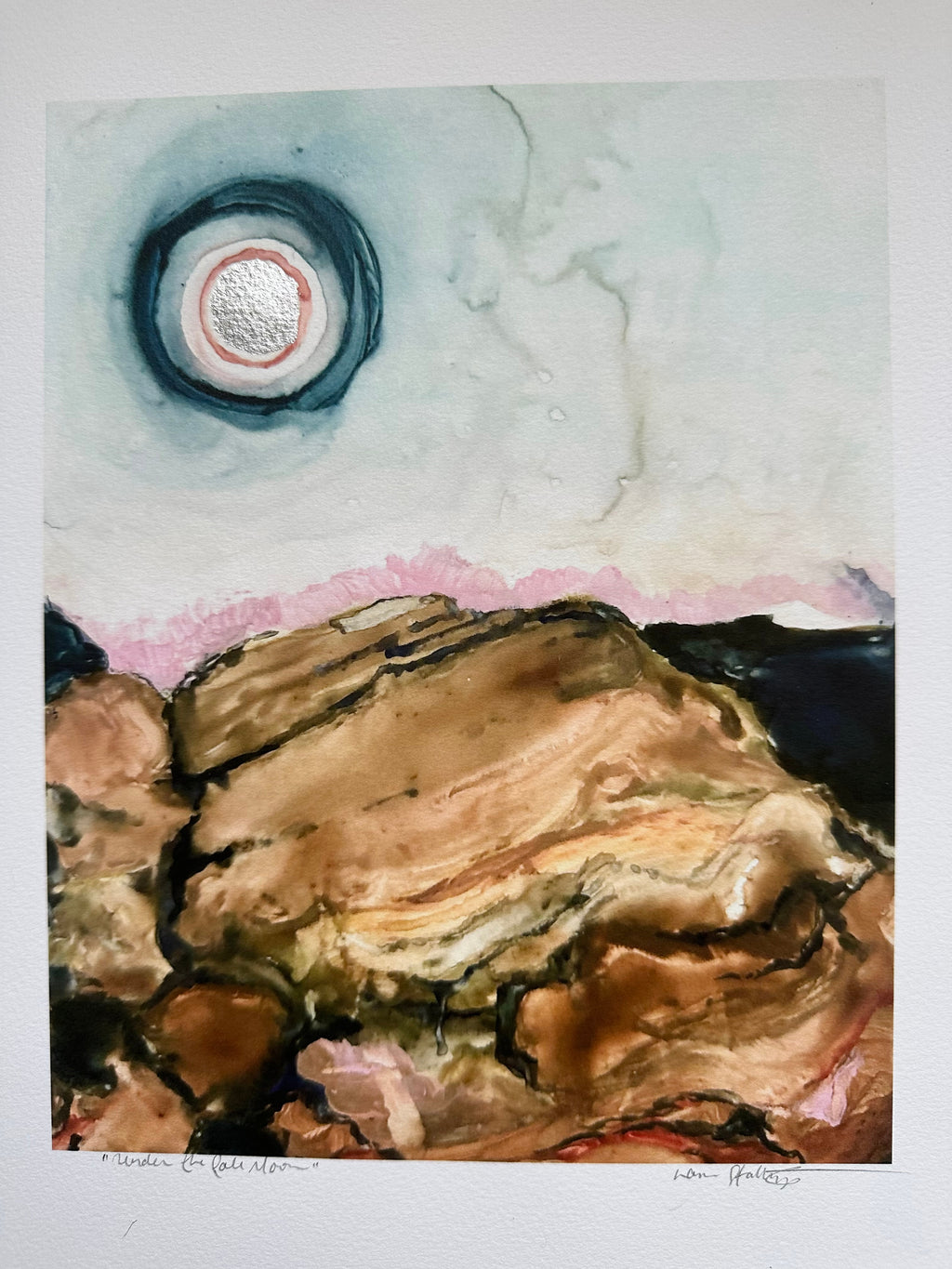 Archival Giclee print - “Under the Pale Moon”