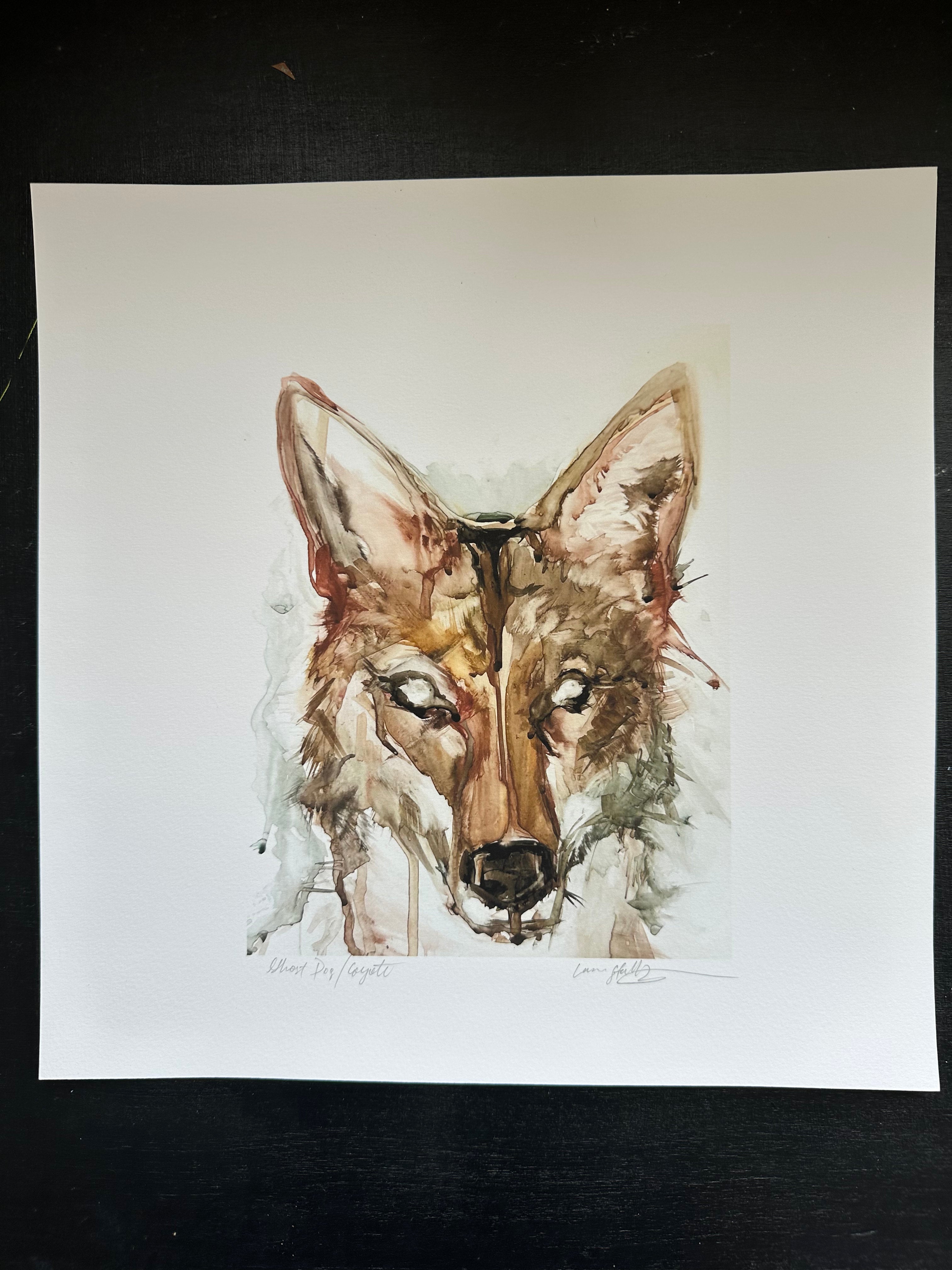 Archival Giclee Print - “Ghost Dog / Coyote”