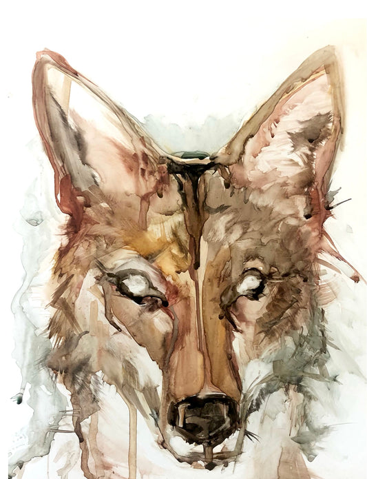 Archival Giclee Print - “Ghost Dog / Coyote”