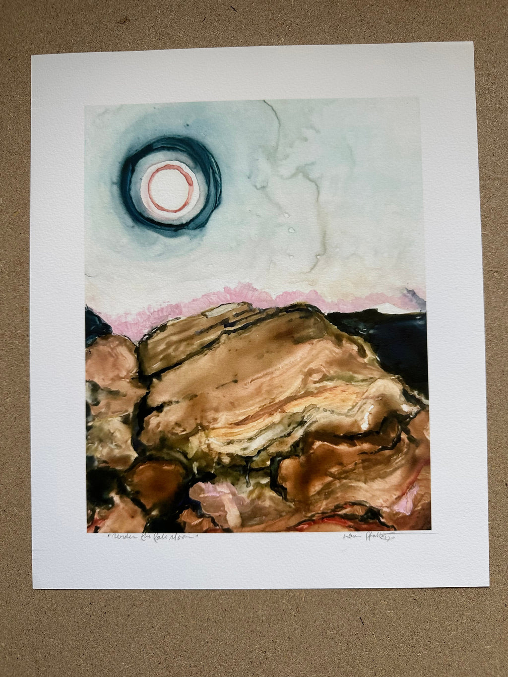 Archival Giclee print - “Under the Pale Moon”